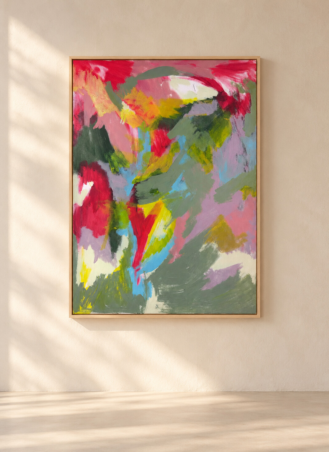 Obra XVI en un interior