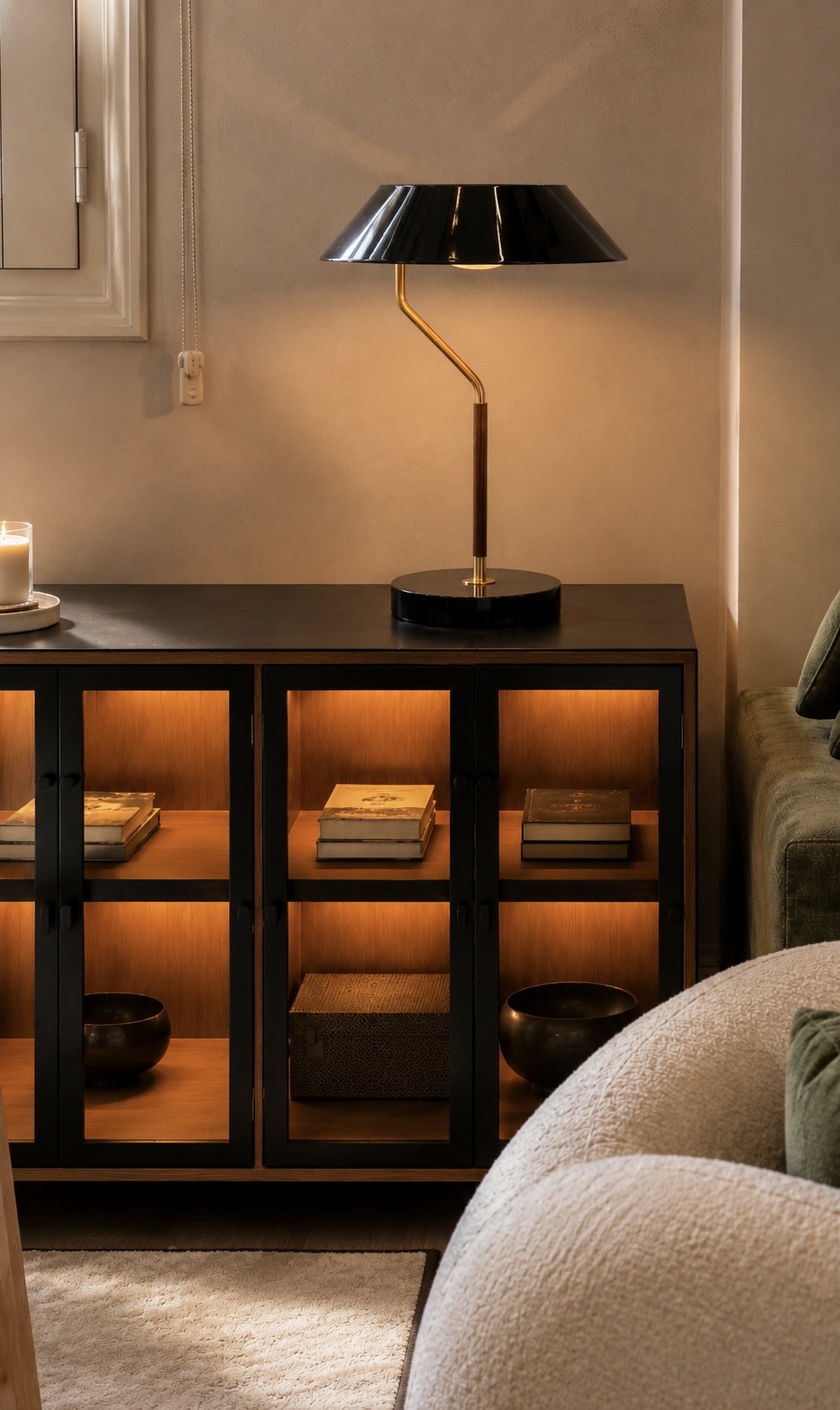 Mueble a medida iluminado